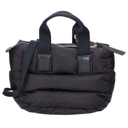 MONCLER モンクレール 美品 23年製 MINI CARADOC/ミニカラドック キルティングナイロン 2WAYダウンショルダーバッグ トートバッグ