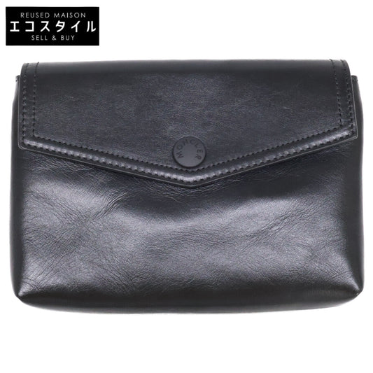 MONCLER モンクレール 【美品】BELT BAG ベルトバッグ ロゴバッグ レザー ミニ ボディバッグ