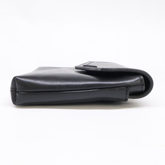 MONCLER モンクレール 【美品】BELT BAG ベルトバッグ ロゴバッグ レザー ミニ ボディバッグ