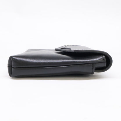 MONCLER モンクレール 【美品】BELT BAG ベルトバッグ ロゴバッグ レザー ミニ ボディバッグ