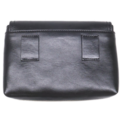 MONCLER モンクレール 【美品】BELT BAG ベルトバッグ ロゴバッグ レザー ミニ ボディバッグ