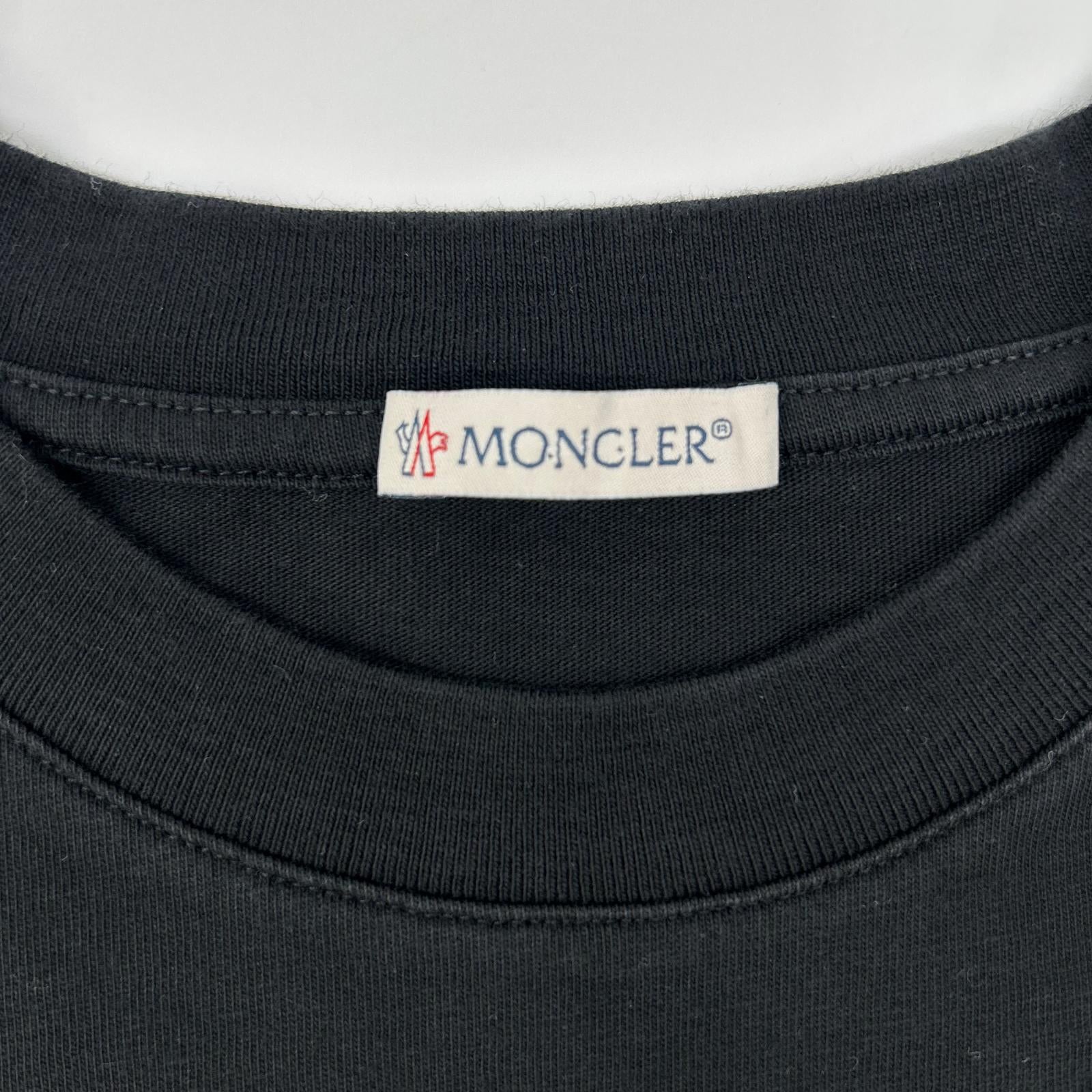 MONCLER モンクレール 【美品/23年製】J10918C00040 SS T-SHIRT HAWAII ロゴプリント 半袖Tシャツ トップス