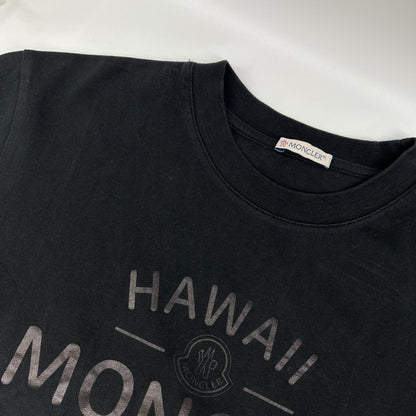 MONCLER モンクレール 【美品/23年製】J10918C00040 SS T-SHIRT HAWAII ロゴプリント 半袖Tシャツ トップス