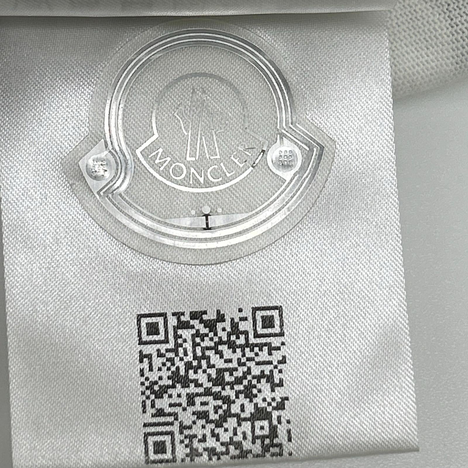MONCLER モンクレール 【GRENOBLE】23年製 ホワイト T-SHIRT MANICA CORTA ロゴプリントTシャツ トップス