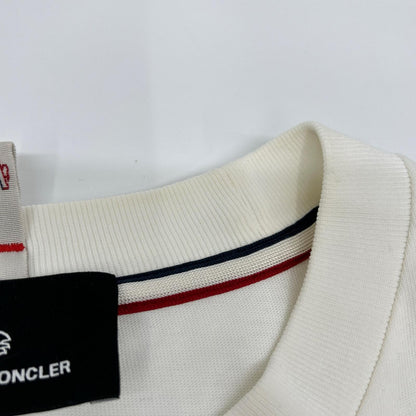 MONCLER モンクレール 【GRENOBLE】23年製 ホワイト T-SHIRT MANICA CORTA ロゴプリントTシャツ トップス