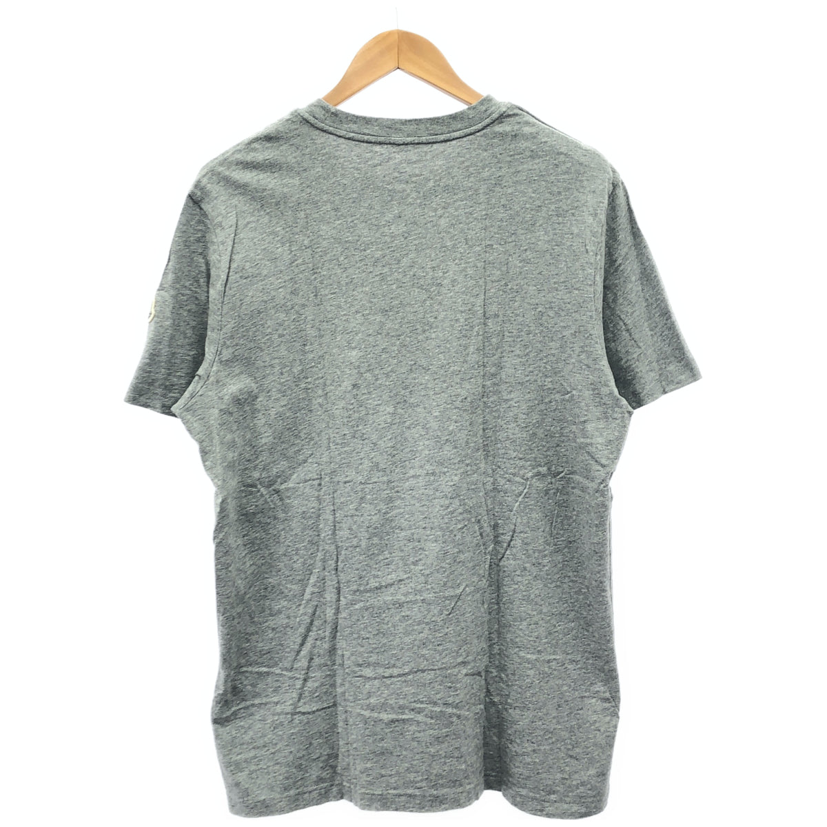MONCLER モンクレール 23年製 グレー SS T-SHIRT ロゴデザインTシャツ トップス