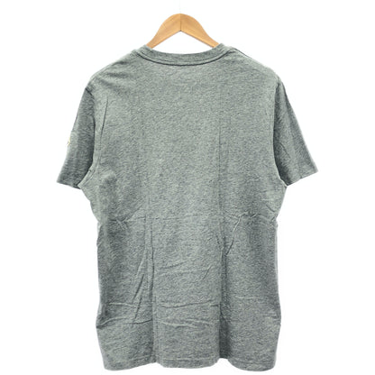 MONCLER モンクレール 23年製 グレー SS T-SHIRT ロゴデザインTシャツ トップス