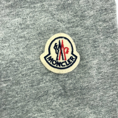 MONCLER モンクレール 23年製 グレー SS T-SHIRT ロゴデザインTシャツ トップス