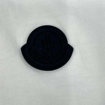 MONCLER モンクレール 22年製 ホワイト MAGLIA T-SHIRT ラバーワッペンTシャツ トップス