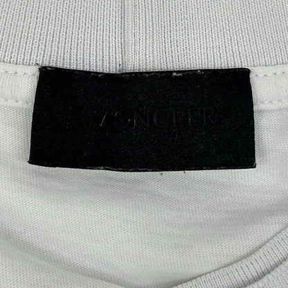 MONCLER モンクレール 22年製 ホワイト MAGLIA T-SHIRT ラバーワッペンTシャツ トップス