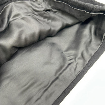 N゜21 ヌメロ ヴェントゥーノ 24AW ブラック フロントリボン ノースリーブ ワンピース トップス