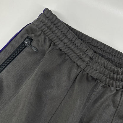 needles ニードルズ LHP別注 25SS PU1631 グレー×パープル ポリエステル パピヨン刺繍 カーゴポケット H.D.TRACK PANT/ヒザデルトラックパンツ ボトムス