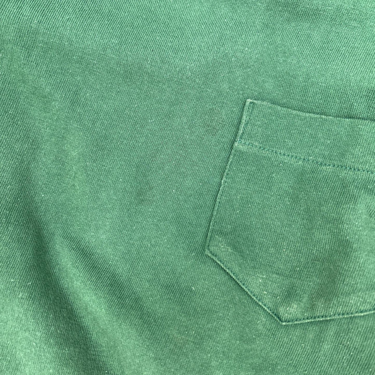 sacai サカイ 23-06567 グリーン コットン ドローコード Solid Satin Cotton Jersey T-SHIRT トップス