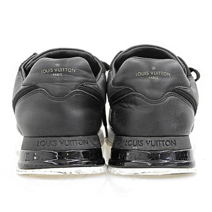 LOUIS VUITTON ルイヴィトン ランアウェイライン モノグラムエクリプス レザー×メッシュ ローカットスニーカー メンズ ブラック 9 21年製 シューズ