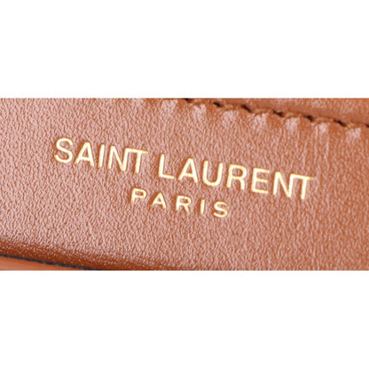 SAINT LAURENT PARIS サンローランパリ 新品同様 634305 キャンバス x レザー ソルフェリーノ ミディアム フラップショルダーバッグ ショルダーバッグ