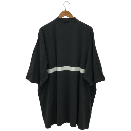 BALENCIAGA バレンシアガ 720501 ブラック 360 Tubular T-Shirt Oversized トップス