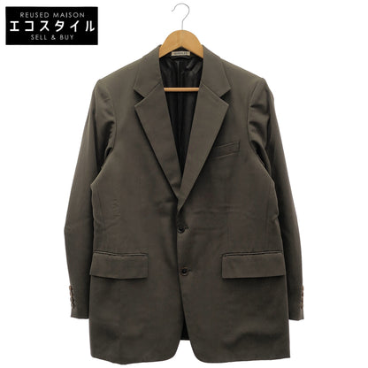 AURALEE オーラリー 25SS A25SJ01MG ダークブラウン LIGHT WOOL MAX GABARDINE JACKET シングルジャケット トップス