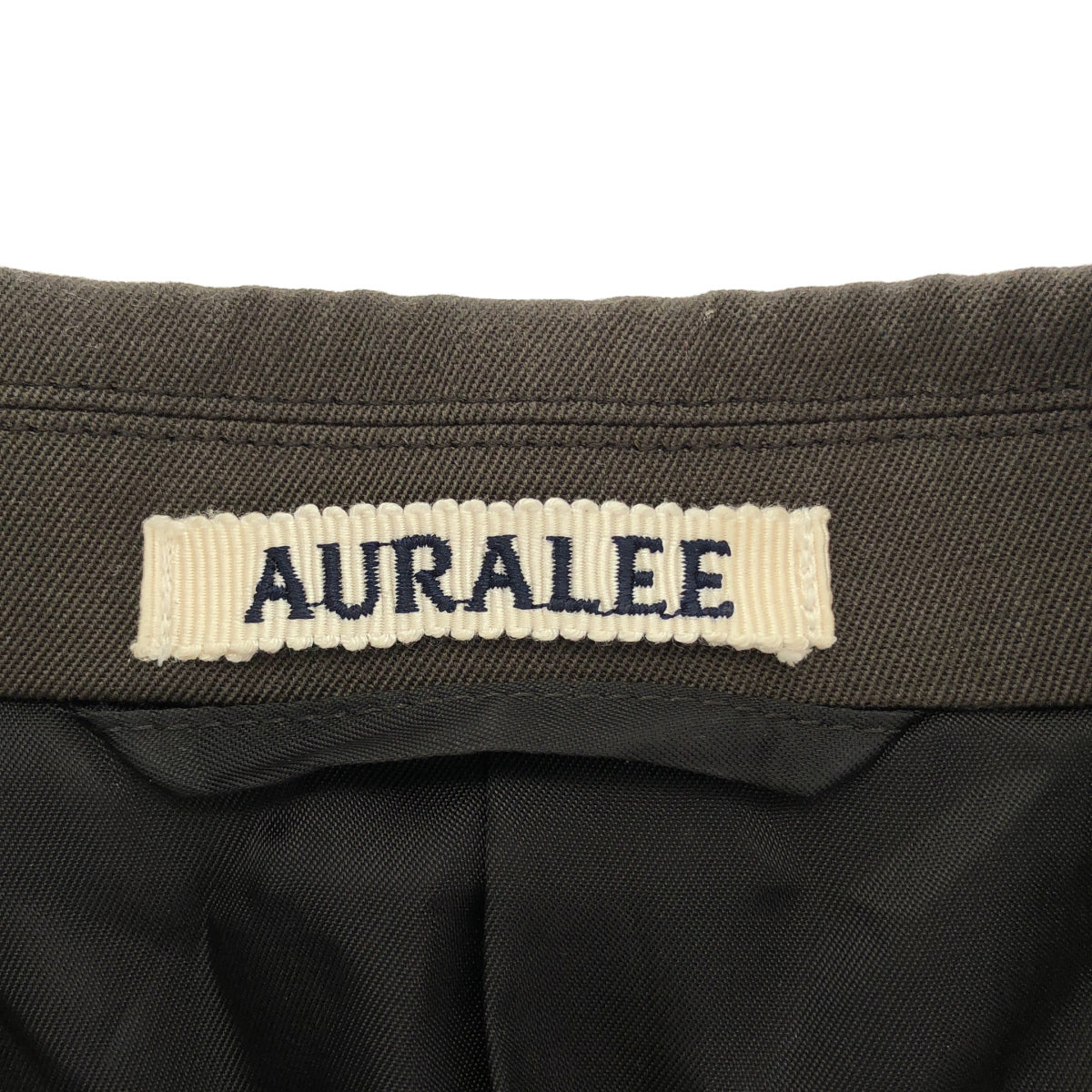 AURALEE オーラリー 25SS A25SJ01MG ダークブラウン LIGHT WOOL MAX GABARDINE JACKET シングルジャケット トップス