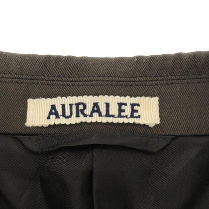 AURALEE オーラリー 25SS A25SJ01MG ダークブラウン LIGHT WOOL MAX GABARDINE JACKET シングルジャケット トップス