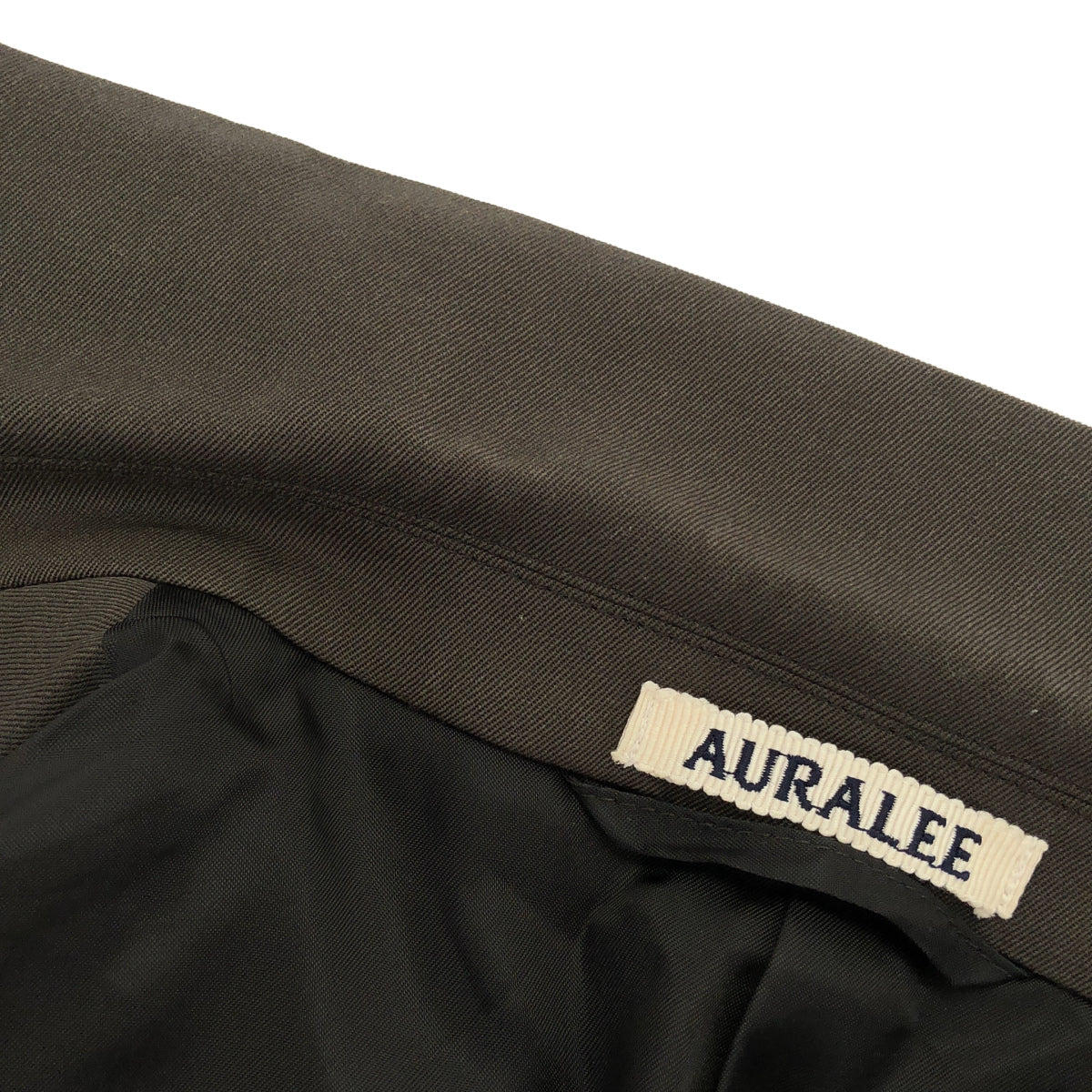 AURALEE オーラリー 25SS A25SJ01MG ダークブラウン LIGHT WOOL MAX GABARDINE JACKET シングルジャケット トップス