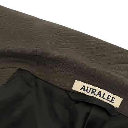 AURALEE オーラリー 25SS A25SJ01MG ダークブラウン LIGHT WOOL MAX GABARDINE JACKET シングルジャケット トップス