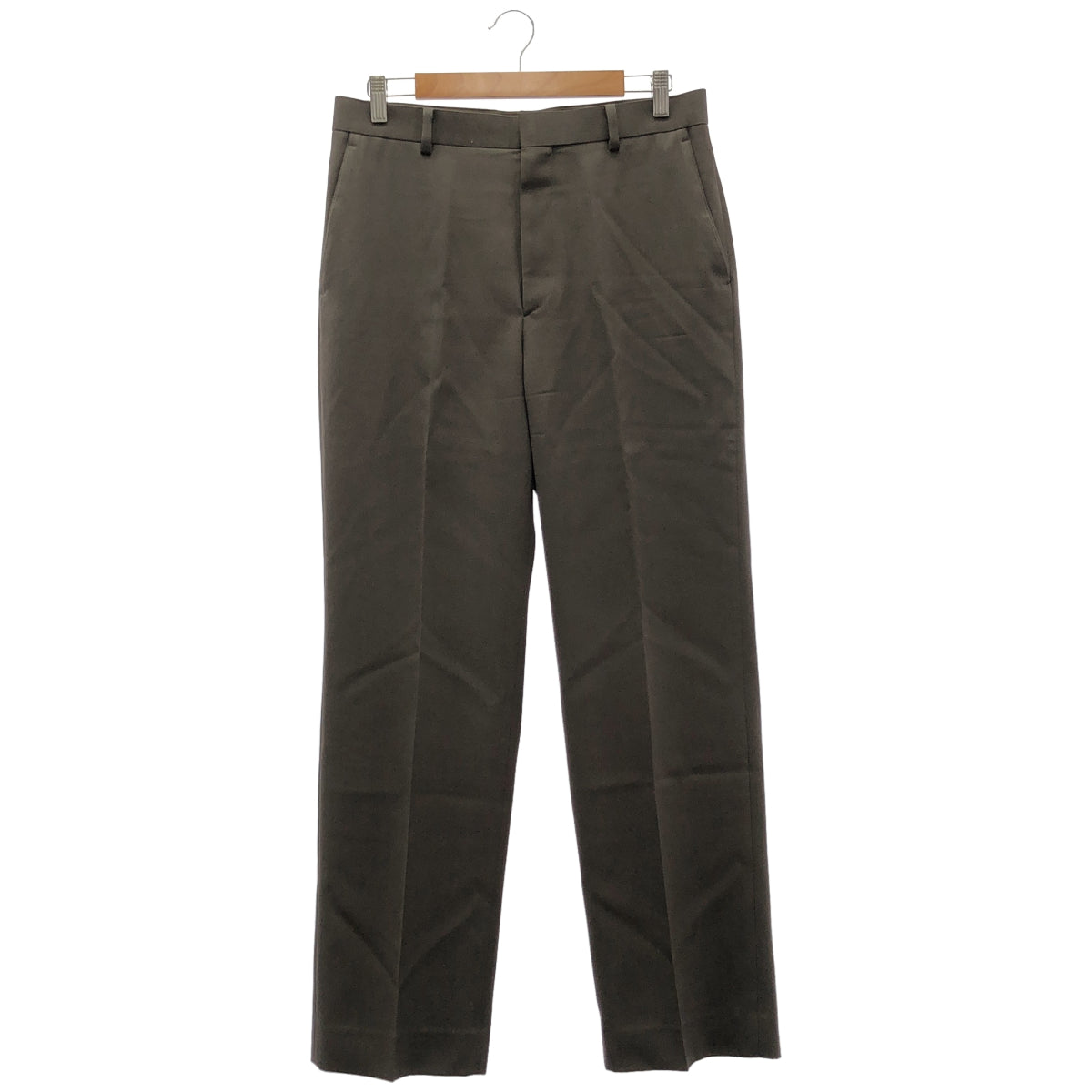 AURALEE オーラリー 25SS A25SP02MG ダークブラウン LIGHT WOOL MAX GABARDINE SLACKS スラックスパンツ ボトムス