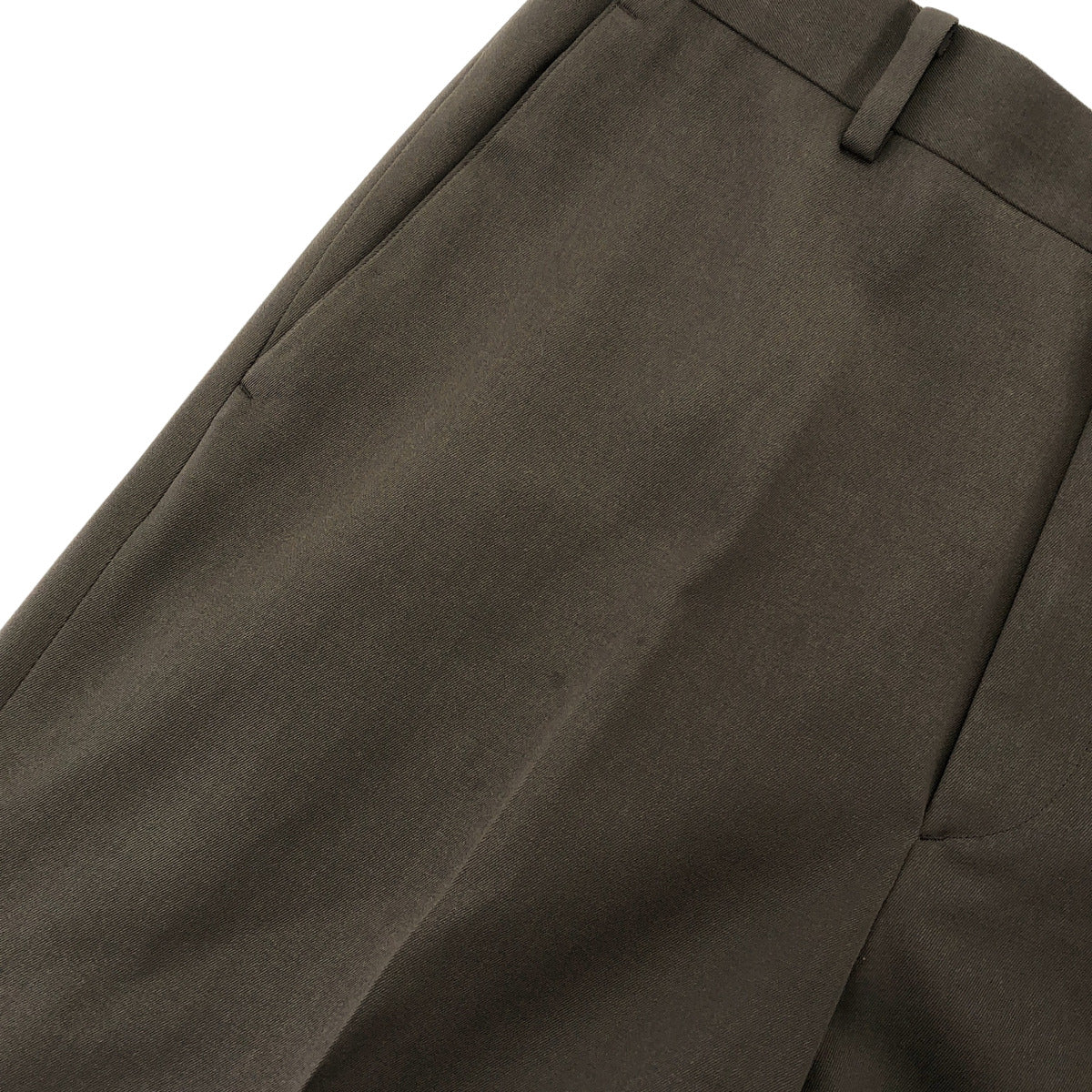 AURALEE オーラリー 25SS A25SP02MG ダークブラウン LIGHT WOOL MAX GABARDINE SLACKS スラックスパンツ ボトムス