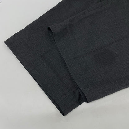 kolor カラー 23SS 23SCM-P13109 チャコールグレー トロピカルウール WOOL WIDE PANT ワイドパンツ ボトムス