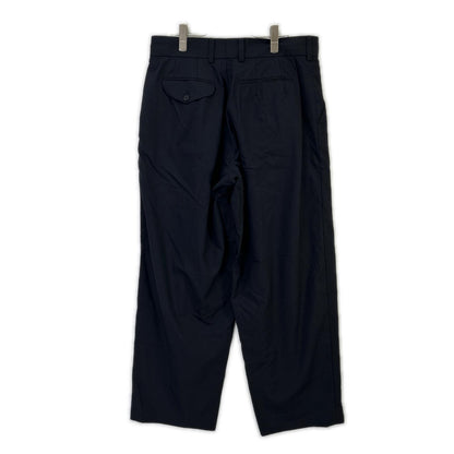 kolor カラー 23SS 23SCM-P13109 ネイビー トロピカルウール WOOL WIDE PANT ワイドパンツ ボトムス
