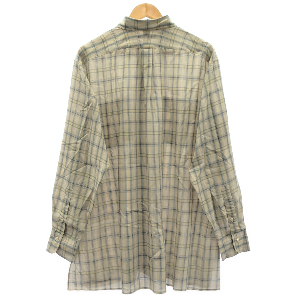 MAATEE&SONS マーティーアンドサンズ 25SS ベージュ H WOOL WORK SHIRTS ロングスリーブワークシャツ トップス