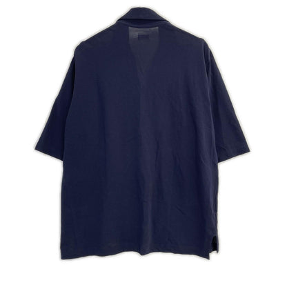 MAATEE&SONS マーティーアンドサンズ 26SS ネイビー S/S SKIPPER COTTON CRAPE ショートスリーブスキッパーカットソー トップス