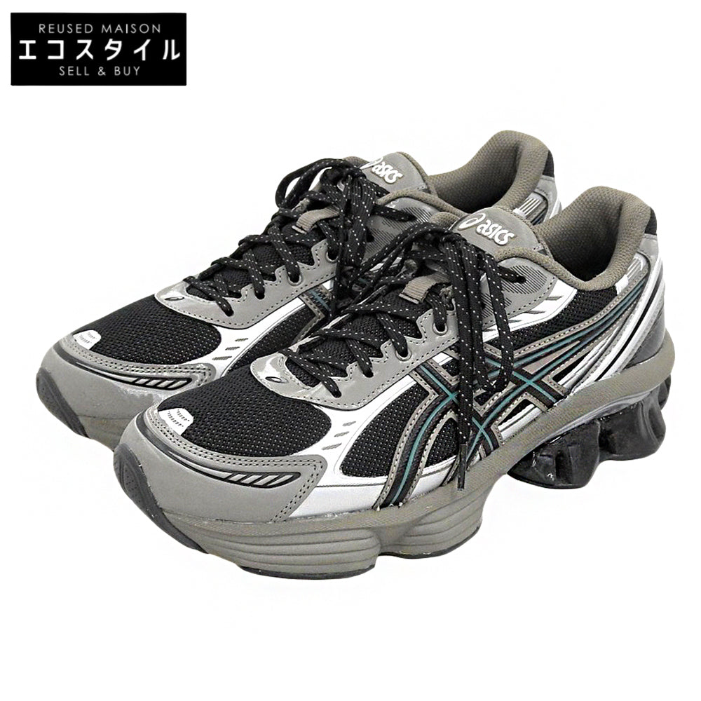 asics アシックス GEL-KINETIC FLUENT ゲルキネティック フルーエント スニーカー シューズ メンズ ブラック×ダークトープ 26.5cm シューズ