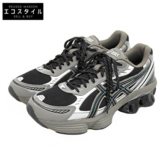 asics アシックス GEL-KINETIC FLUENT ゲルキネティック フルーエント スニーカー シューズ メンズ ブラック×ダークトープ 26.5cm シューズ