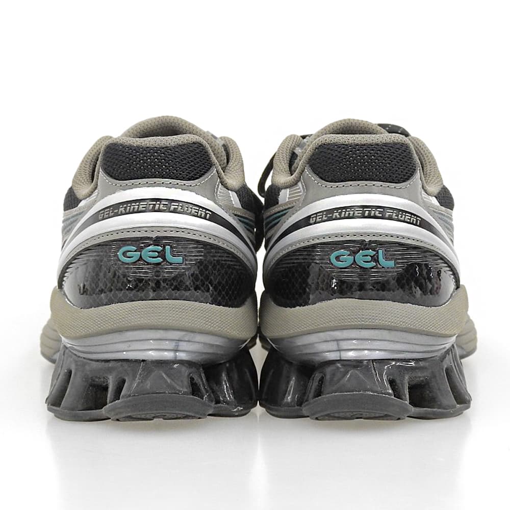 asics アシックス GEL-KINETIC FLUENT ゲルキネティック フルーエント スニーカー シューズ メンズ ブラック×ダークトープ 26.5cm シューズ