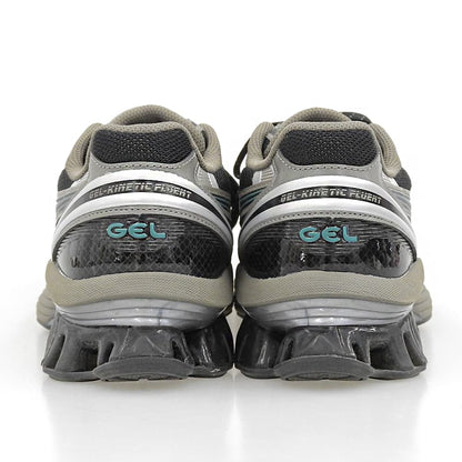 asics アシックス GEL-KINETIC FLUENT ゲルキネティック フルーエント スニーカー シューズ メンズ ブラック×ダークトープ 26.5cm シューズ