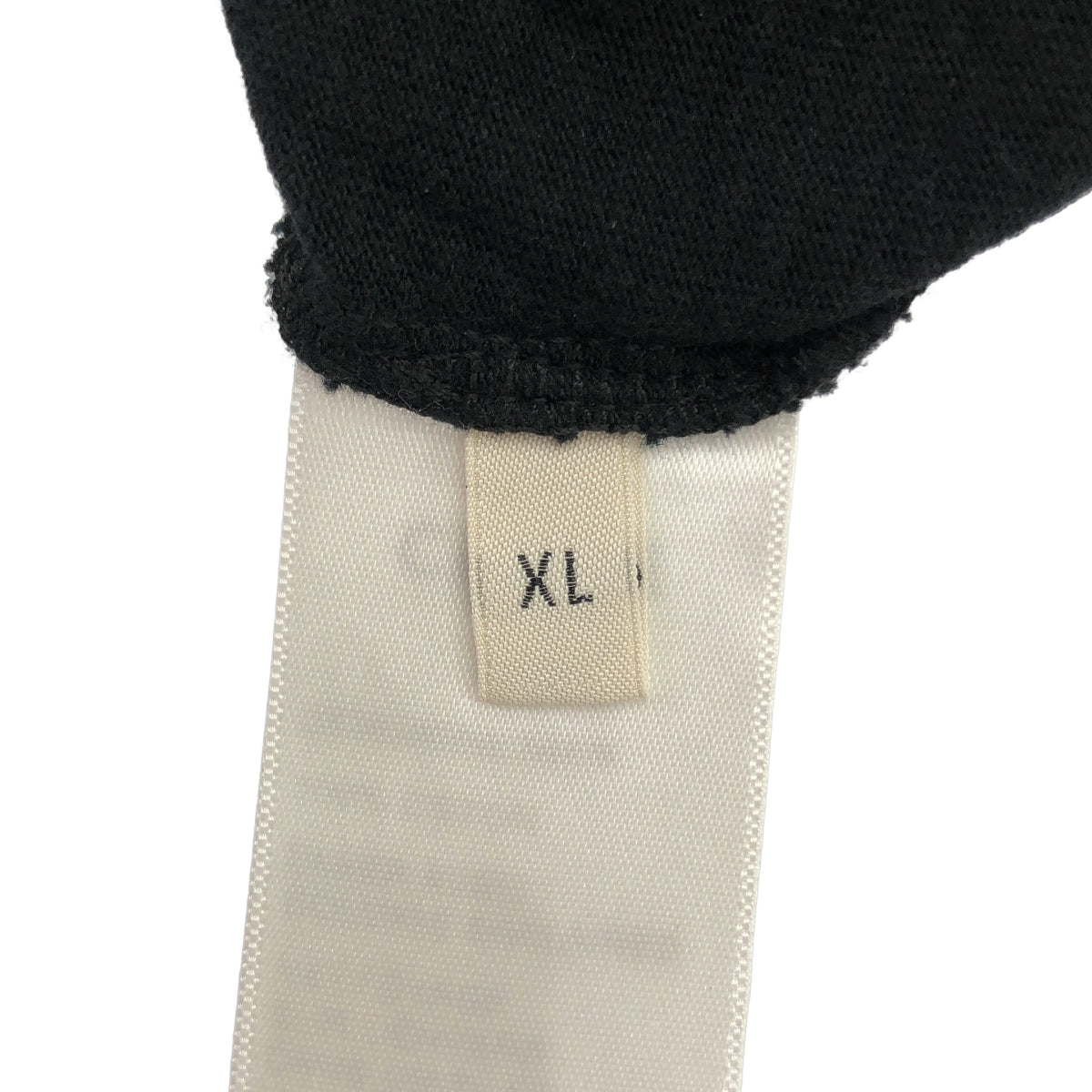 CELINE Eddie era 2X38J865W.38AW Black × white cotton front-print crew-neck loose cropped T-shirt, top