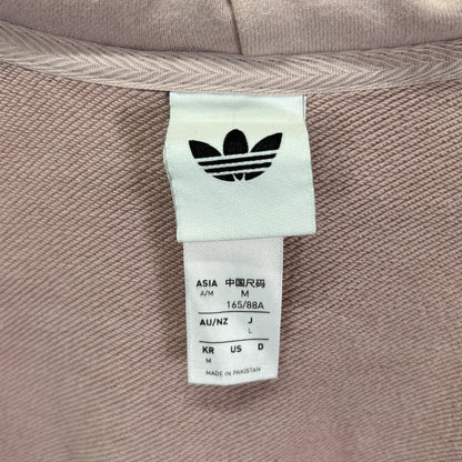 adidas アディダス KE9804 ADILENIUM シーズン 4 TEAMGEIST ウォッシュピンク フレンチテリー ルーズフィット オーバーサイズフルジップパーカー トップス