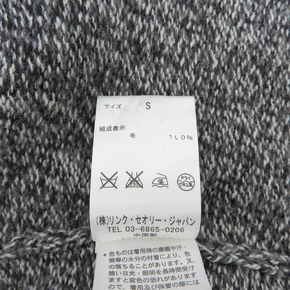 Theory セオリー ウール100% ボタンレス ミディアム ニットカーディガン トップス レディース グレー S 01-1303851 トップス