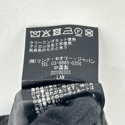 theory luxe セオリーリュクス グレー ウール Vネック ワンピース ワンピース