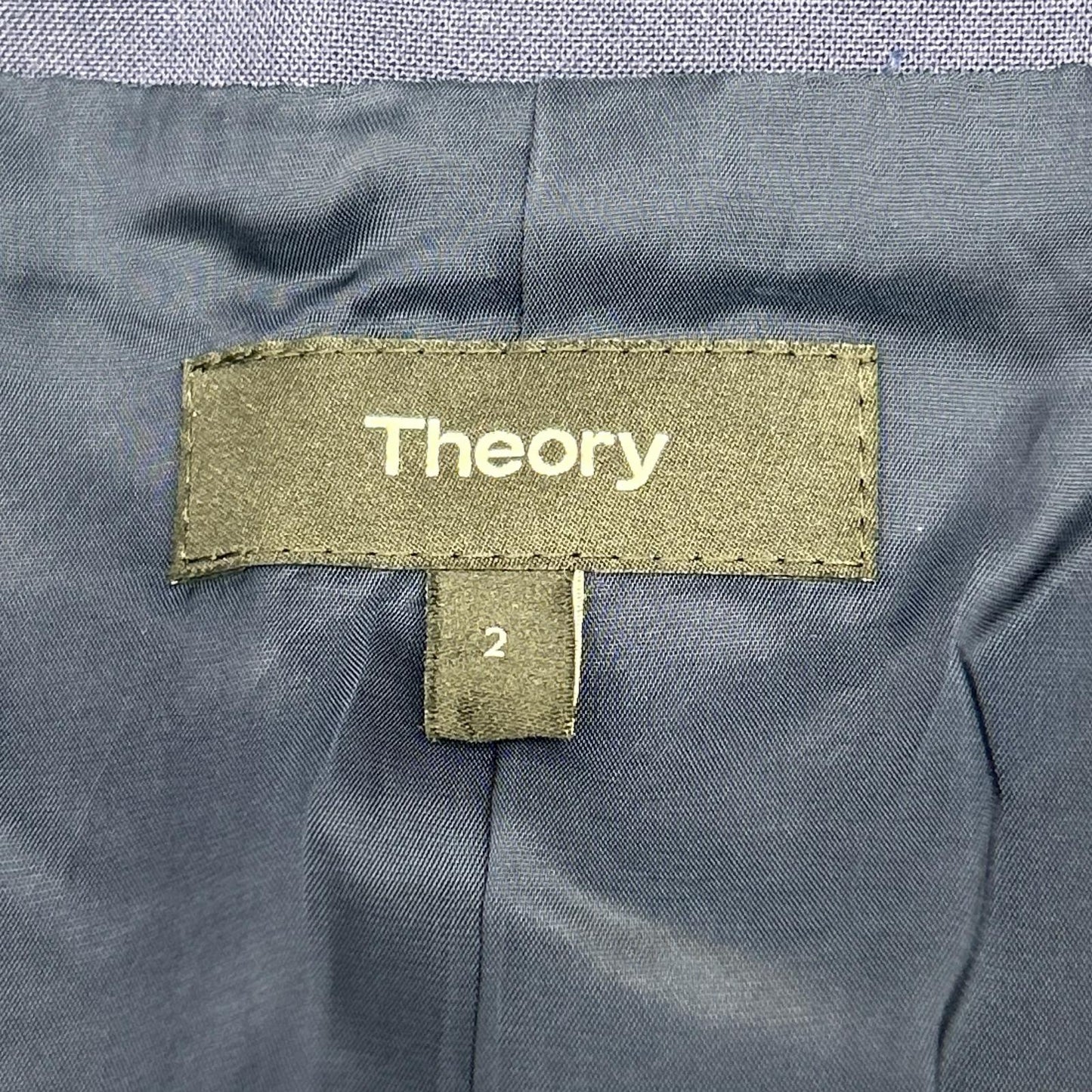 Theory セオリー 01-9904108 ブルー Traceable Wool Etiennette B Blazer テーラードジャケット ジャケット