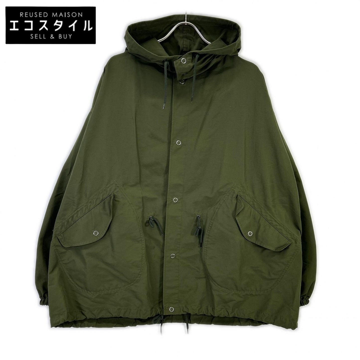 marka マーカ M21A-02CO01C オリーブ オーガニックコットン×リサイクルナイロン SNOW PARKA RECYCLE 60/40 CLOTH ジャケット