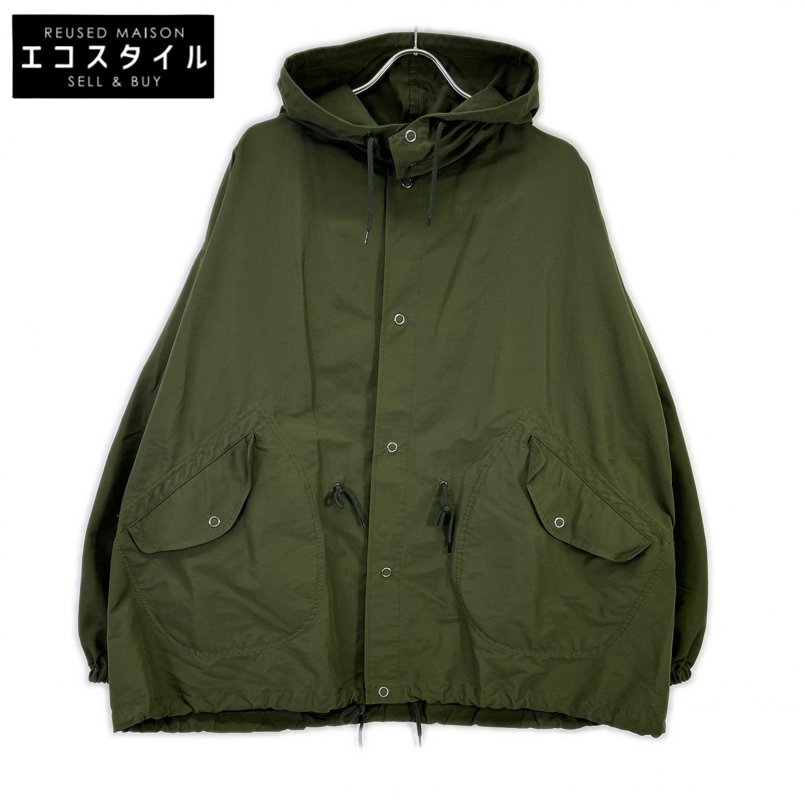 marka マーカ M21A-02CO01C オリーブ オーガニックコットン×リサイクルナイロン SNOW PARKA RECYCLE 60/40 CLOTH ジャケット