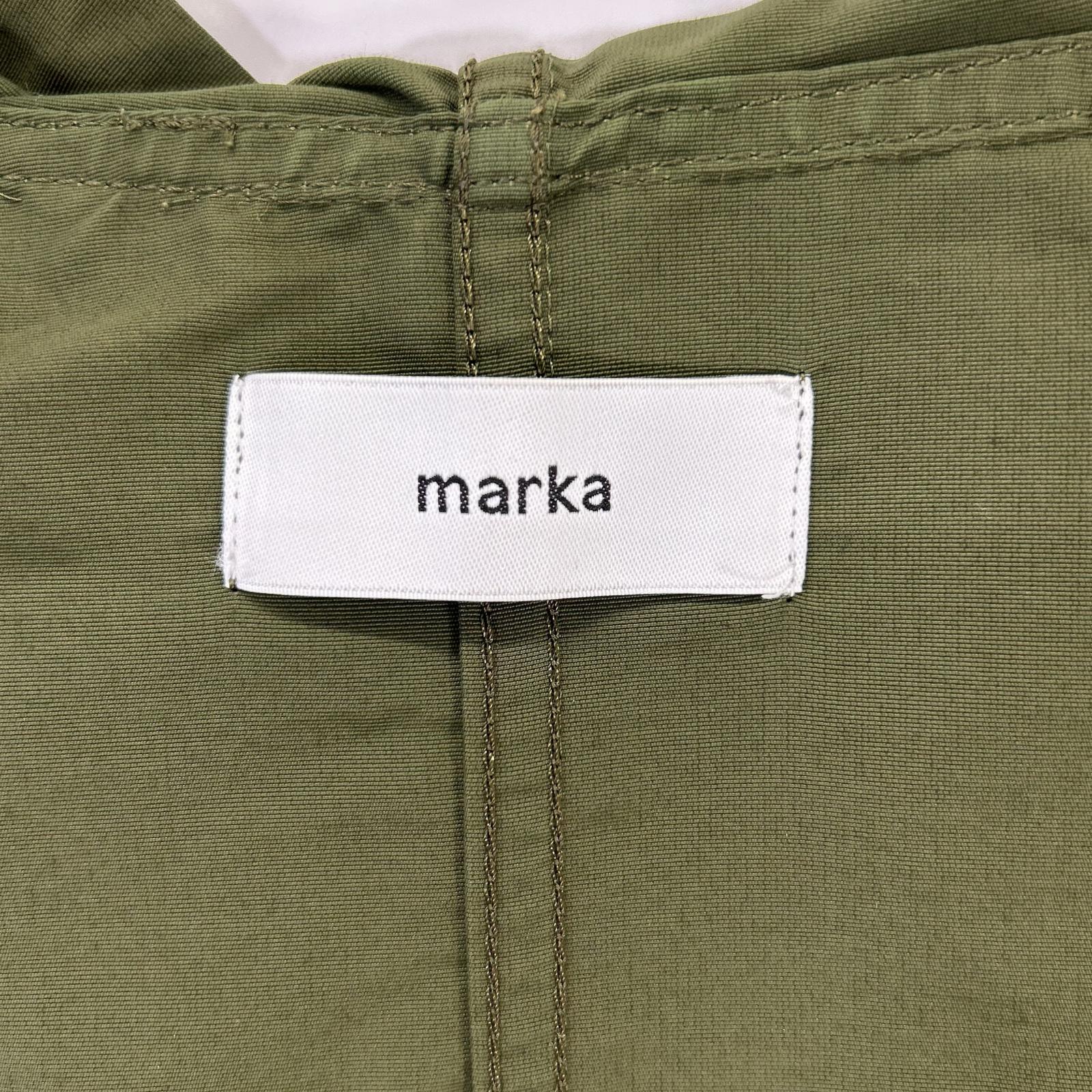 marka マーカ M21A-02CO01C オリーブ オーガニックコットン×リサイクルナイロン SNOW PARKA RECYCLE 60/40 CLOTH ジャケット