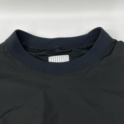 s.f.c stripes for creative エスエフシーストライプ フォー クリエイティブ ブラック ナイロン ドローコード クルーネックロングスリーブプルオーバー トップス