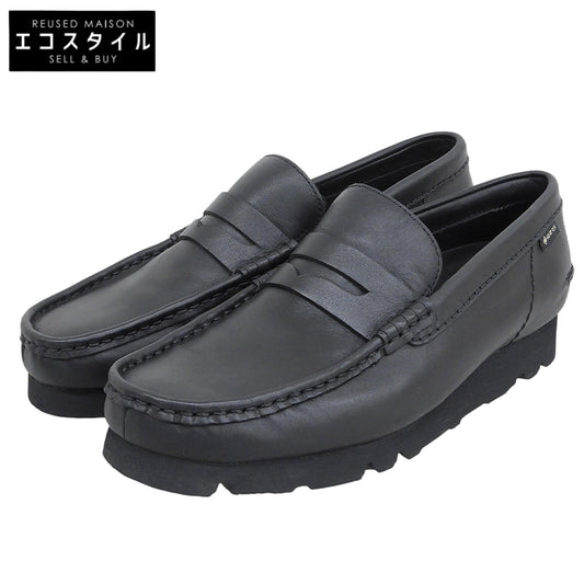 Clarks クラークス 美品 別注 50周年記念 カーフレザー GORE-TEX WallaBeams Loafer シューズ メンズ ブラック 6 1/2 シューズ