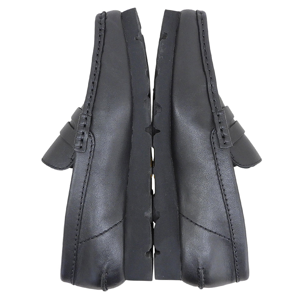 Clarks クラークス 美品 別注 50周年記念 カーフレザー GORE-TEX WallaBeams Loafer シューズ メンズ ブラック 6 1/2 シューズ