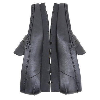 Clarks クラークス 美品 別注 50周年記念 カーフレザー GORE-TEX WallaBeams Loafer シューズ メンズ ブラック 6 1/2 シューズ