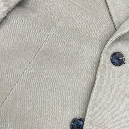 Burberry LONDON バーバリーロンドン ブラウン アンゴラブレンド ロゴ入り裏地 チェスターコート コート