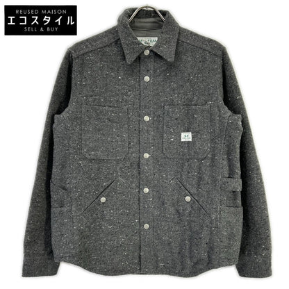 SASSAFRAS SASSAFRAS Gray GARDENER HALF Wool-Button Jacket Jacket