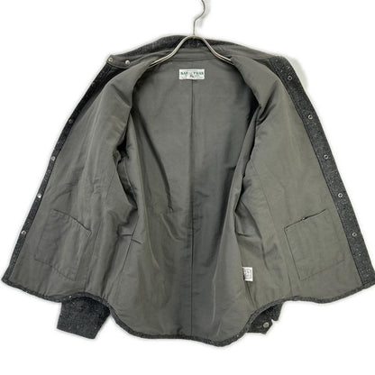 SASSAFRAS SASSAFRAS Gray GARDENER HALF Wool-Button Jacket Jacket